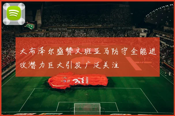 大布泽尔盛赞文班亚马防守全能进攻潜力巨大引发广泛关注