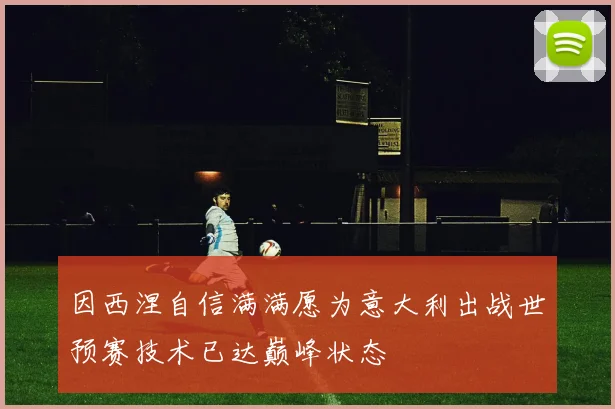 因西涅自信满满愿为意大利出战世预赛技术已达巅峰状态