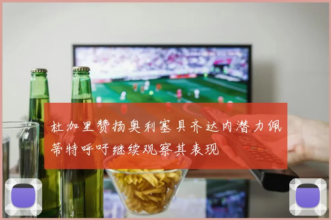 杜加里赞扬奥利塞具齐达内潜力佩蒂特呼吁继续观察其表现